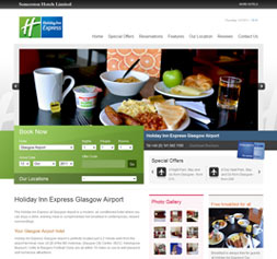 Holiday Inn använder Joomla CMS